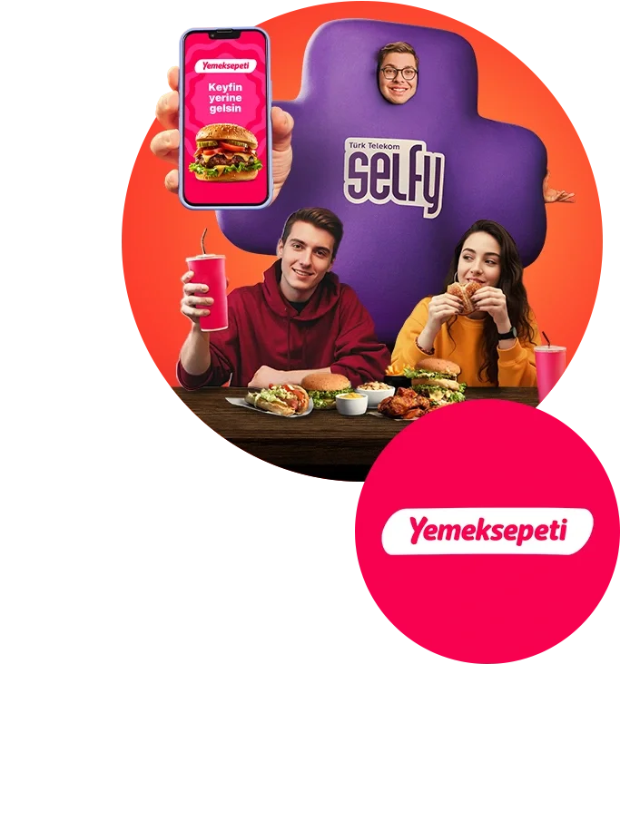 Selfy Yemeksepetı'ne 250 TL Artısıyla Geldi!