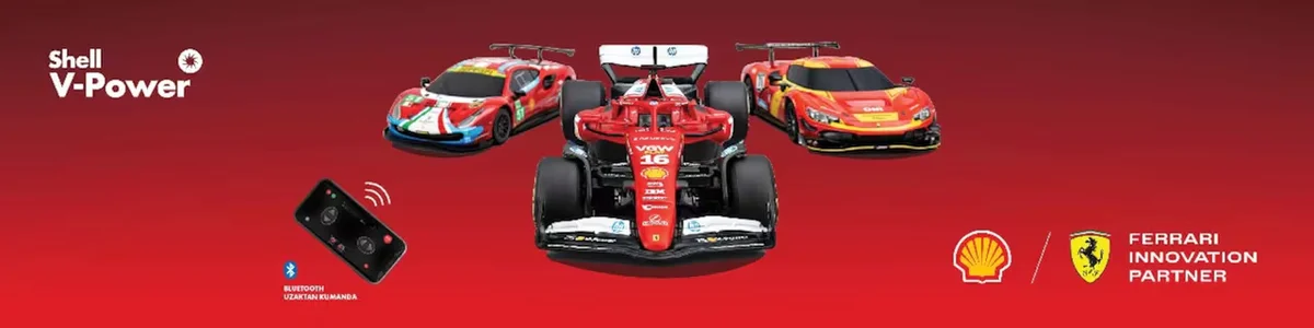 Shell ClubSmart Hep Kazan ile Ferrari Oyuncak Arabalarda 200 TL Avantaj