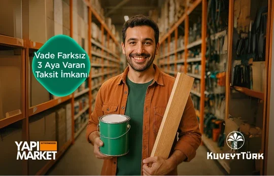 Starwood Yapı Market’te Vade Farksız 3 Aya Varan Taksit Fırsatı!