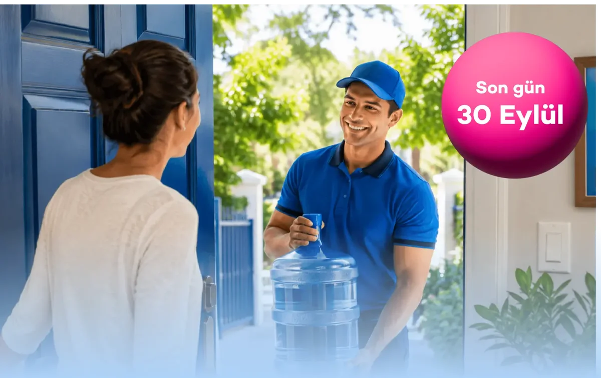 Su siparişini N Kolay banka kartınla ver, 200 TL iade kazan!