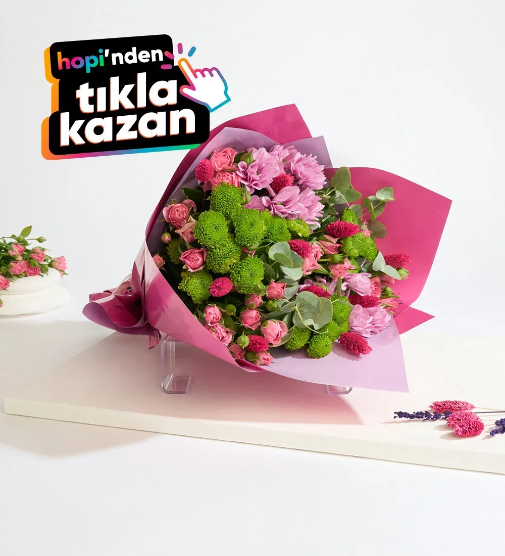 Teklif Kodunu Al Butonuyla Nota Çiçek Websitesinde ve Uygulamasında %15 İndirim Kazan.