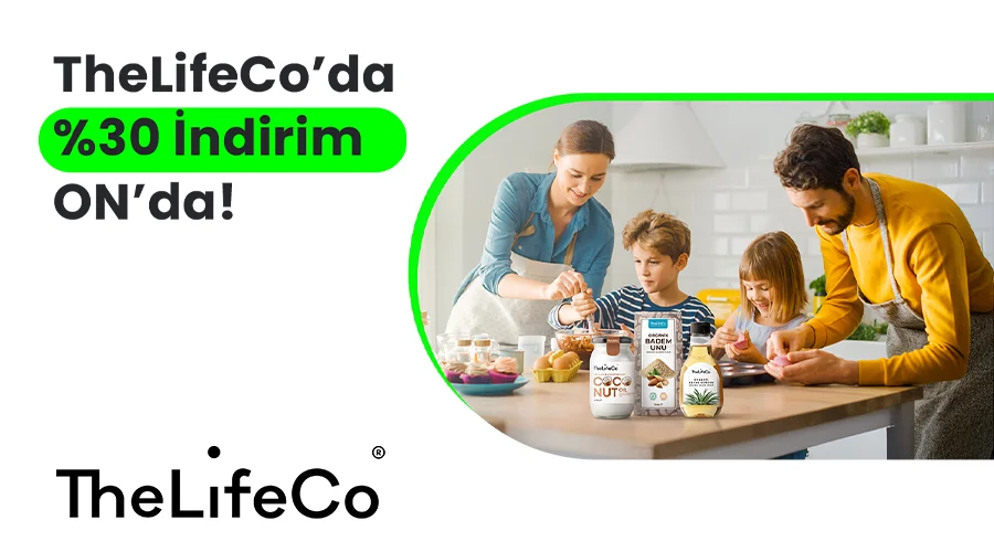 TheLifeCo Alışverişlerinde %30 İndirim Fırsatı!