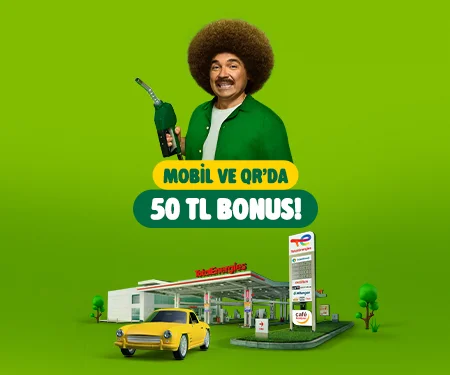 Totalenergies'de Mobil veya QR ile Ödemeye Ekstra 50 TL Bonus!