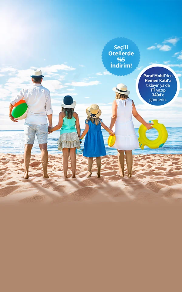 Touristica.com.tr'de 8.500 TL'ye varan ParafPara ve Peşin fiyatına 9 Taksit!