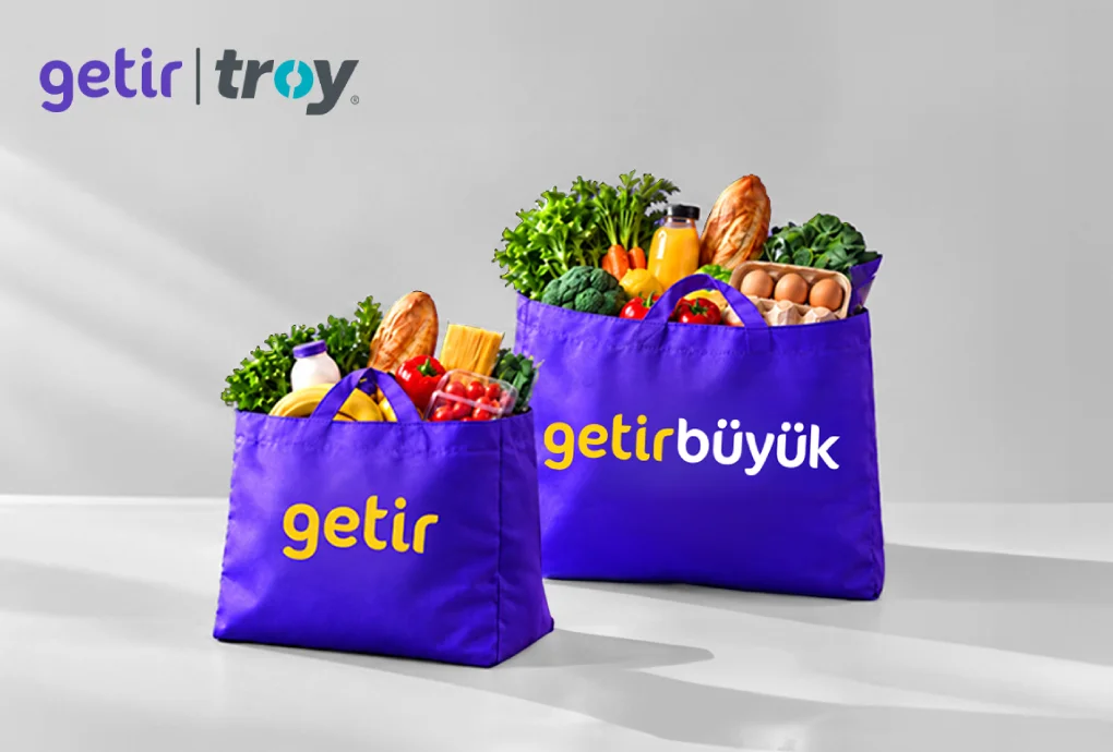 TROY Logolu Bankkart ile Getir'de Toplam 1.650 TL İndirim