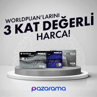 Worldpuan’larını 3 Kat Değerli Harca!