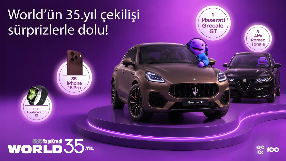 World'ün 35. Yılına Özel Çekiliş Fırsatı