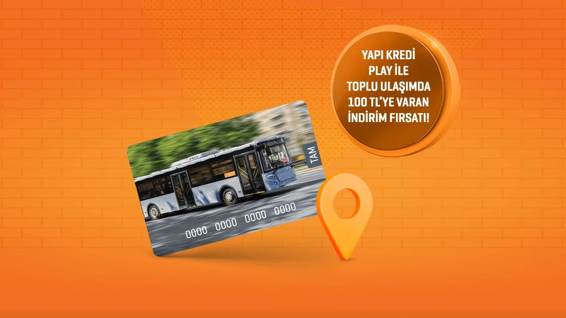 Yapı Kredi Play ile Toplu Ulaşımda %50 İndirim Fırsatı
