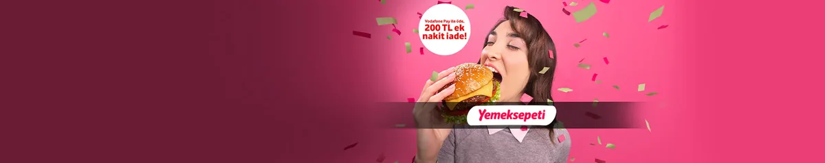 Yemeksepeti’nde 550 TL ve üzerine 200 TL indirim
