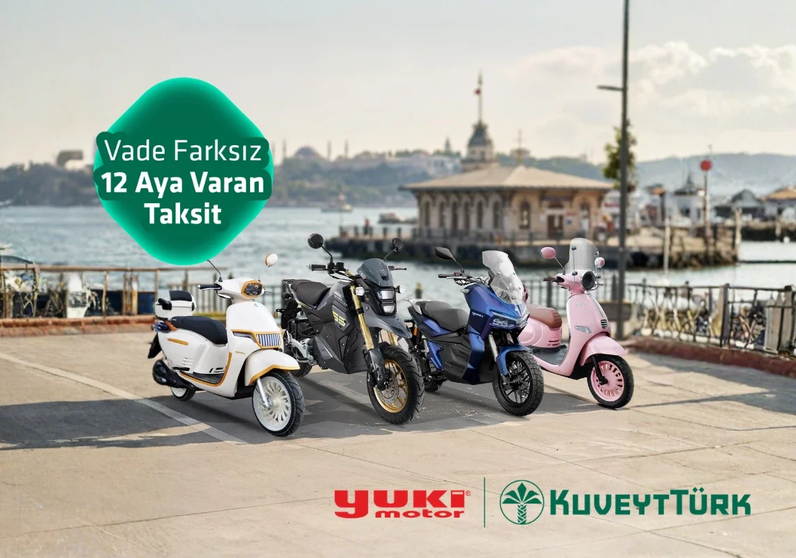 Yuki Motor’da Vade Farksız 12 Aya Varan Taksit Fırsatı!