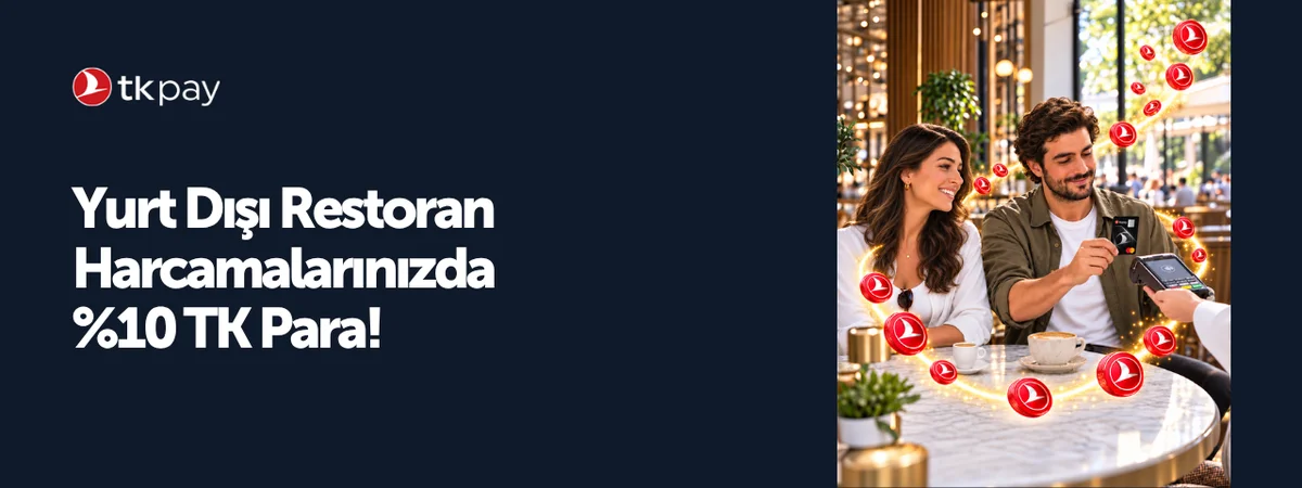 Yurt Dışı Restoran Harcamalarında %10 TK Para