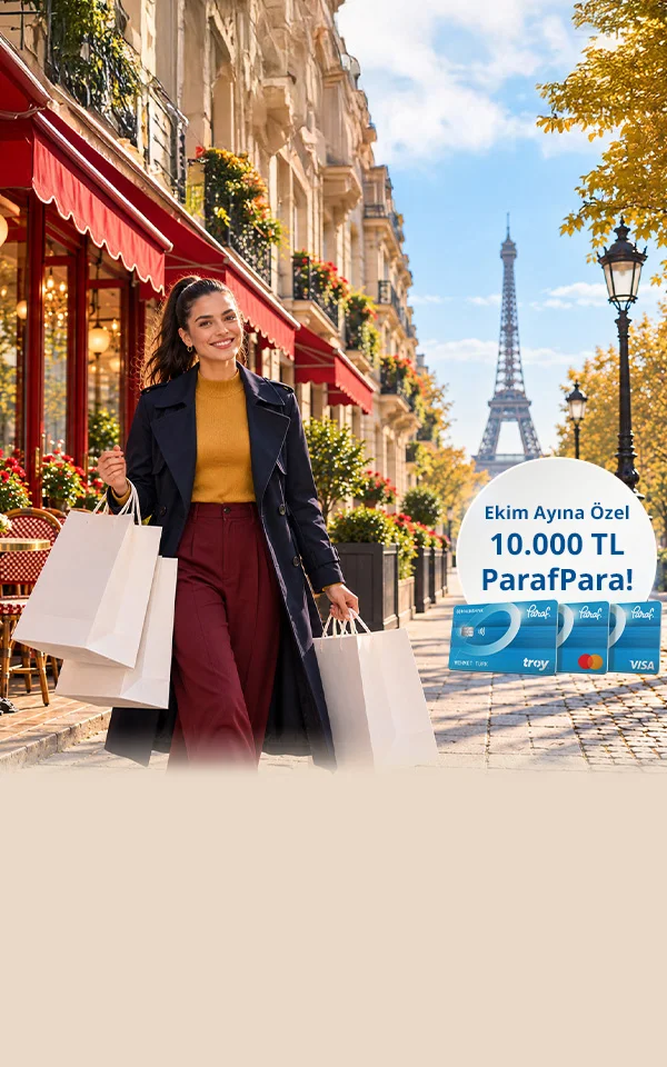 Yurt Dışında Yapacağınız Harcamalara 10.000 TL Parafpara