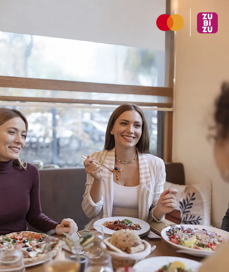 ZUBİZU İle Seçili Restoranlarda %20 İndirim!