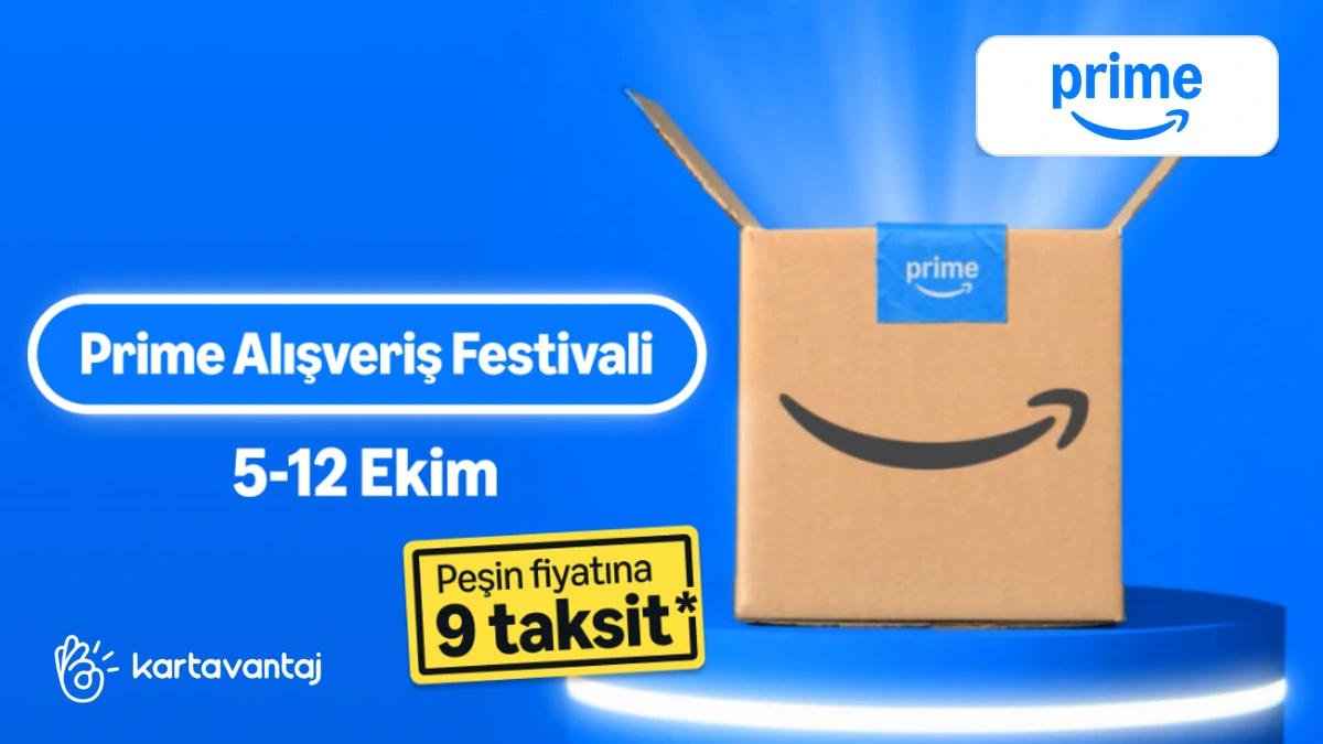 Amazon Prime Alışveriş Festivali 2026 Kampanyaları ve Peşin Fiyatına Taksit Fırsatları